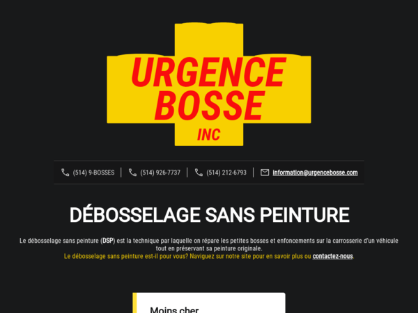 Urgence Bosse Inc