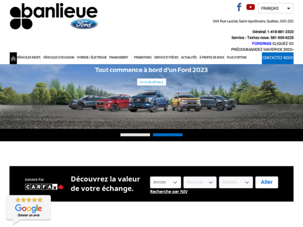 Banlieue Ford Service