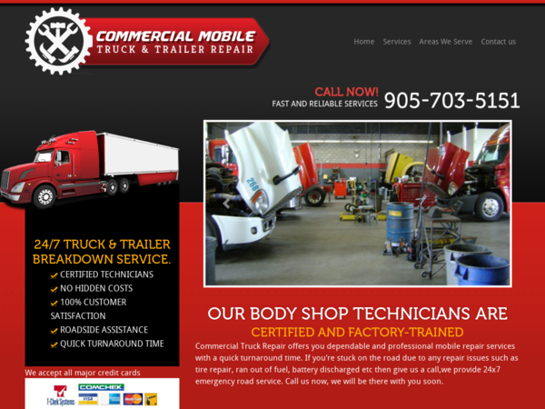 Commercial Mobile Truck & Trailer Repair